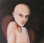 Увеличить Confused angel with wings implicit